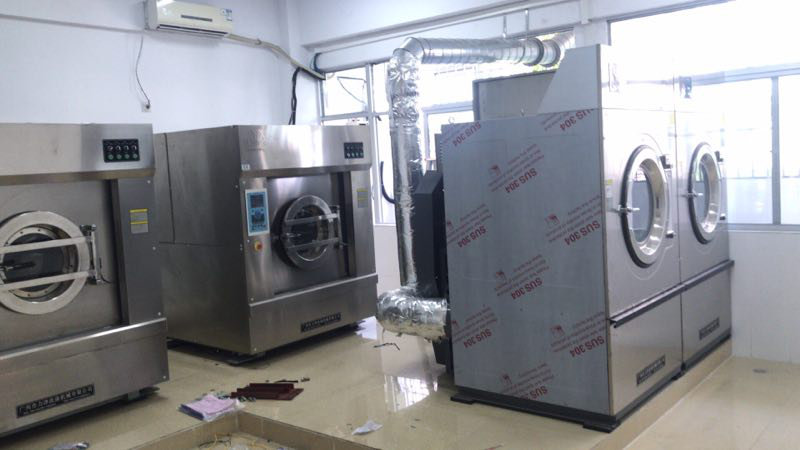 廣州動(dòng)車組用上了力凈工業(yè)洗衣機(jī)