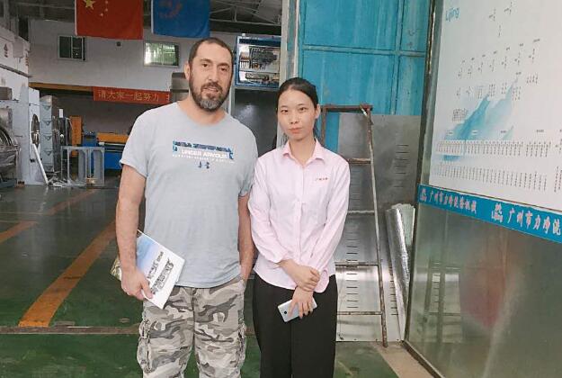 感謝埃及大型船公司選擇力凈工業(yè)洗衣機(jī)